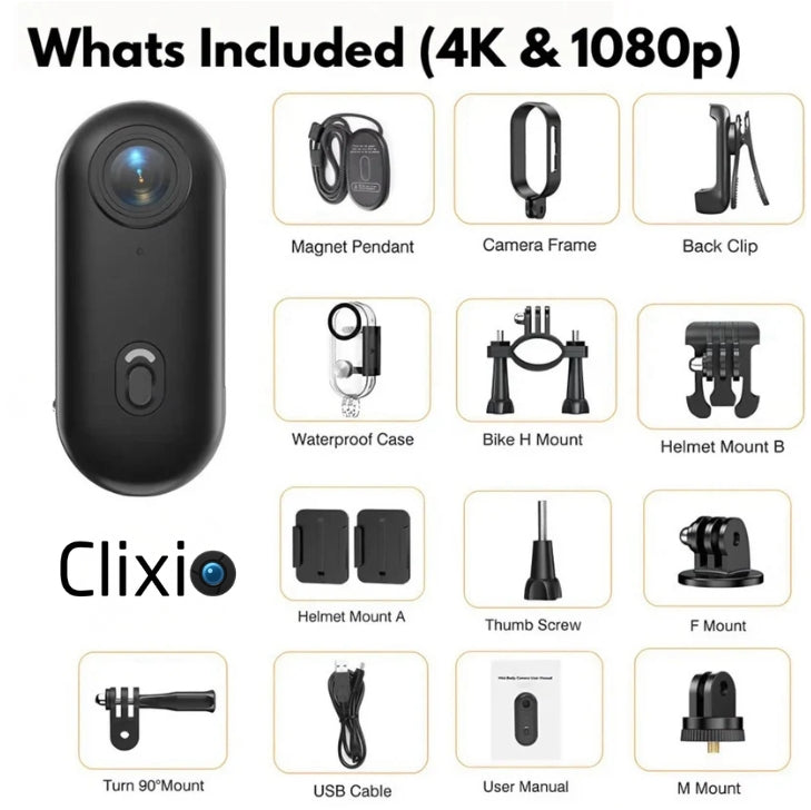 Clixio™ - The #1 Smallest Equestrian POV Camera